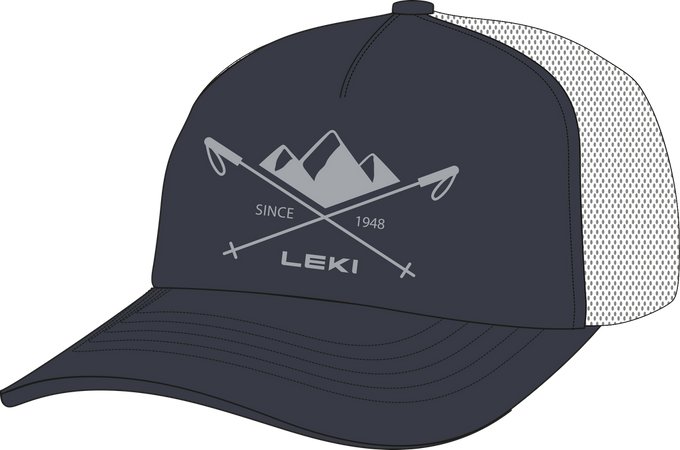 Kappe LEKI Outdoor Cap Ensign Blue/White/Arctic Ice