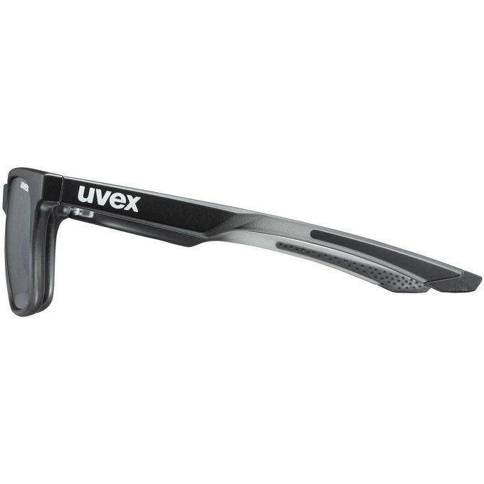Okulary Uvex Lgl 42 Black Transparent/Mirror Silver - 2023