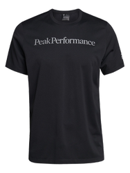 T-Shirt PEAK PERFORMANCE M Alum Light SS Black - 2022