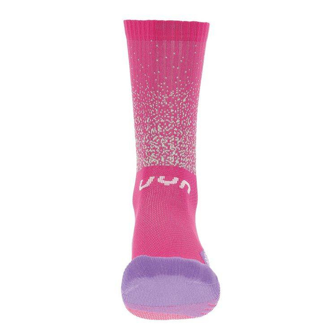 Cycling Socks UYN Lady Cycling Aero Pink/Violet - 2023