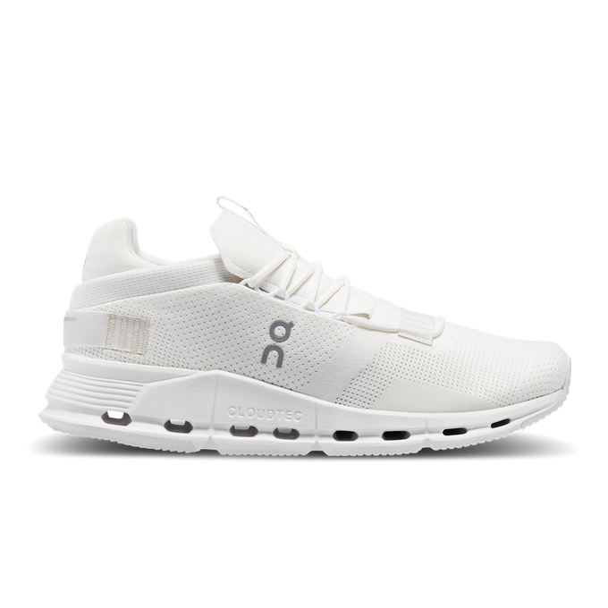 Herren Schuhe On Running Cloudnova Undyed-white/White