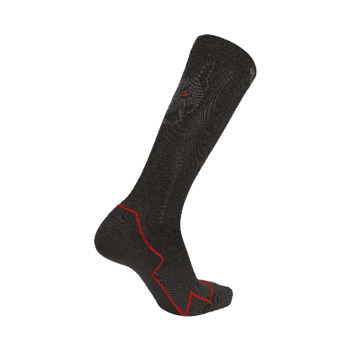 Ski socks Nordica Dobermann Black/Red - 2024/25