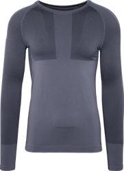 Thermounterwäsche Stoeckli Underwear Seamless Longsleeve Anthracite - 2024/25