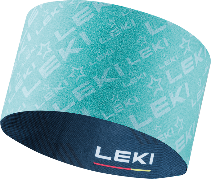 LEKI XC Headband blue-mint - 2023