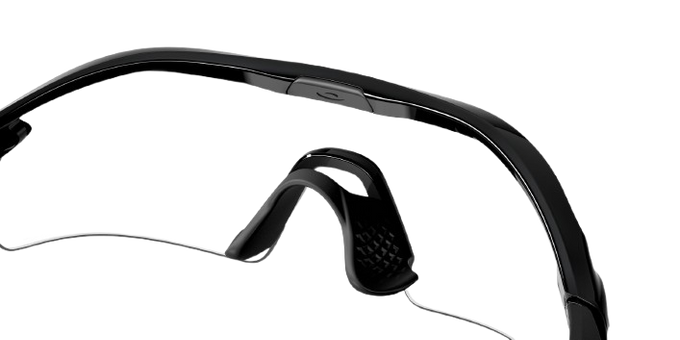 Sonnenbrill Oakley Radar Plate Polished Black Frame/Photochromatic Lenses