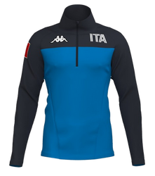 Fleecejacke Kappa 6CENTO 687BK ITA Blue Brilliant/Blu - 2024/25