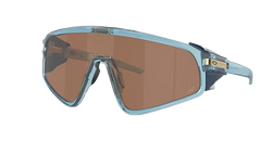 Sunglasses OAKLEY Latch Panel Kylian Mbappé Signature Series Prizm Tungsten Lenses / Transparent Stonewash Frame