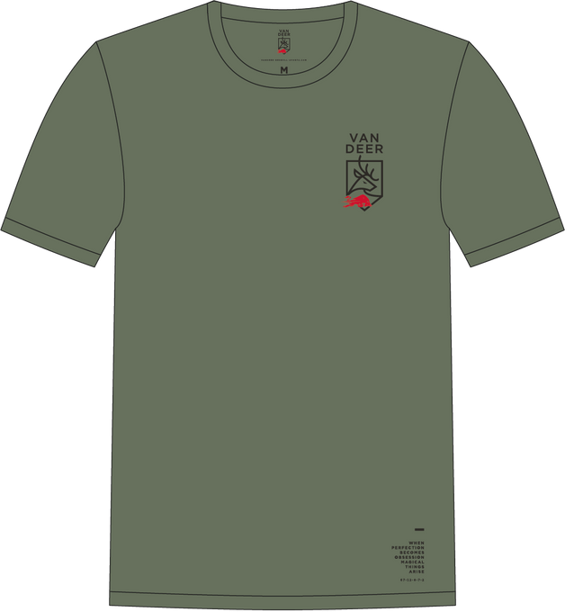 Koszulka Van Deer Essential T-Shirt Khaki - 2024/25