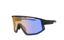 Okulary BLIZ Fusion Nano Nordic Light Matt Black/Coral Orange Blue