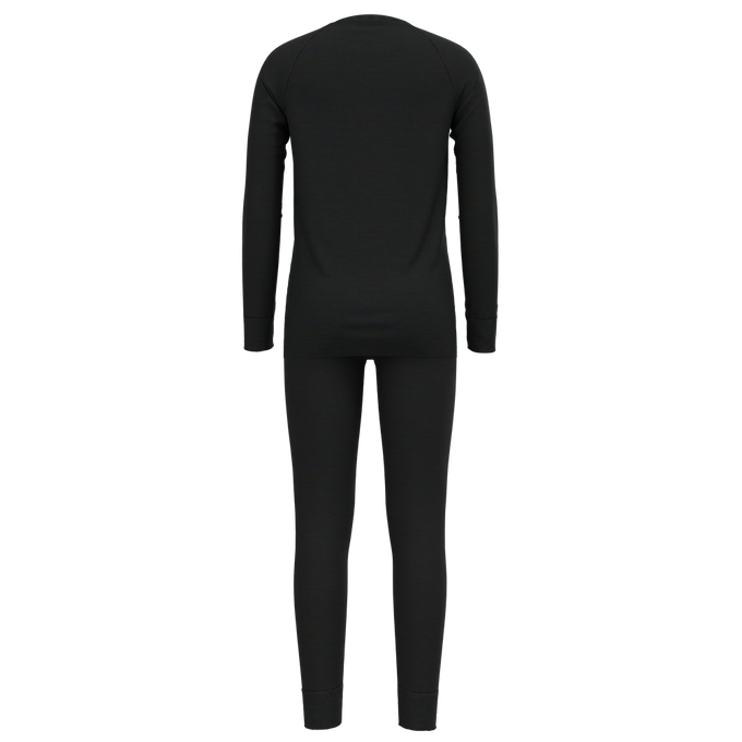 Thermal Underwear Odlo Merino 200 Kids Set Long Black - 2023/24