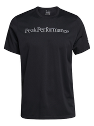 T-Shirt PEAK PERFORMANCE M Alum Light SS Black - 2022