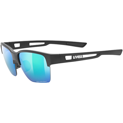 Sonnenbrille Uvex Sportstyle 805 CV Black Mat/Mirror Green - 2023