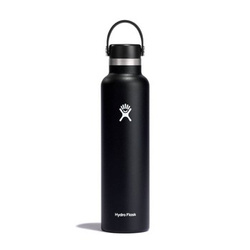 HYDRO FLASK 24 Oz Standard Mouth Flex Cap Black