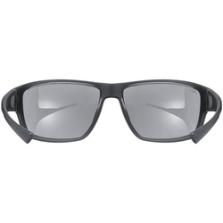 Sonnenbrille Uvex Sportstyle 230 Black Mat/Ltm Silver - 2023