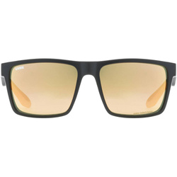 Sunglasses Uvex Lgl 50 CV Black Mat/Mirror Champagner - 2023