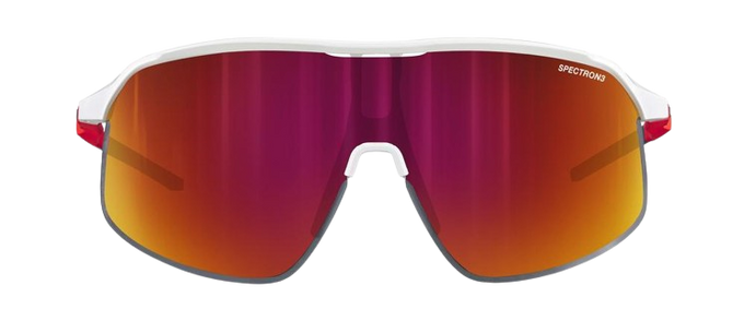 Sunglasses Julbo Density Spectron 3 Matt White / Fluo Orange / Blue