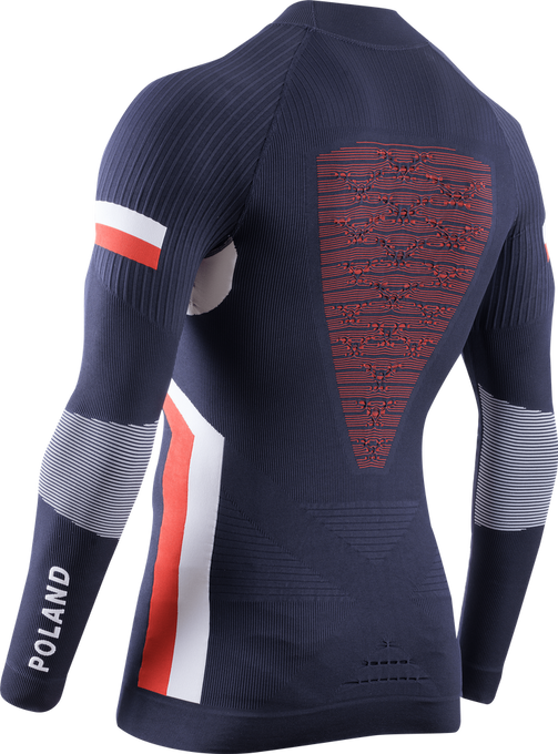 Thermounterwäsche X-Bionic Energy Accumulator 4.0 Patriot Shirt Turtle Neck LG SL Poland - 2023/24