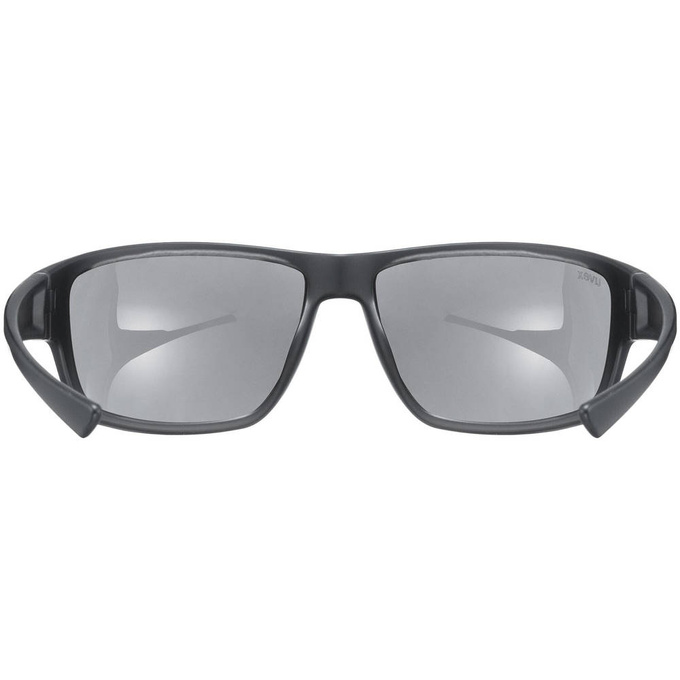 Sonnenbrille Uvex Sportstyle 230 Black Mat/Ltm Silver - 2023