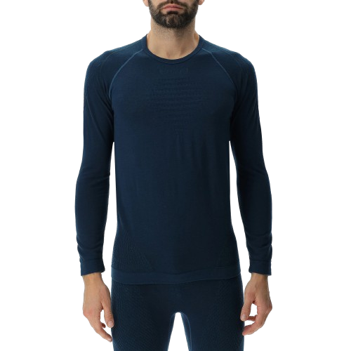 Thermal underwear UYN Man Evolutyon Biotech UW Shirt Long SL Blue Poseidon - 2024/25