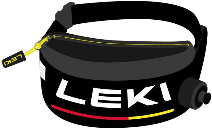 LEKI Drinkbelt Thermo Black - 2022/23