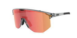 Sonnenbrille BLIZ Hero Transparent Dark Grey Frame/Brown with Red Multi Lenses