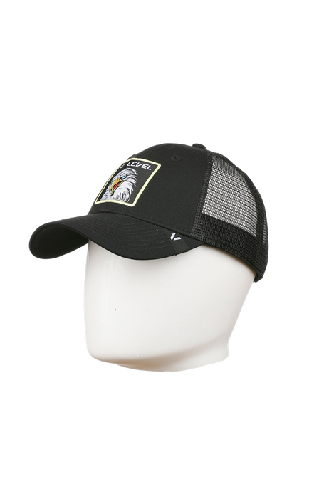 Czapka z daszkiem Level Cap Mesh Eagle Black - 2023/24