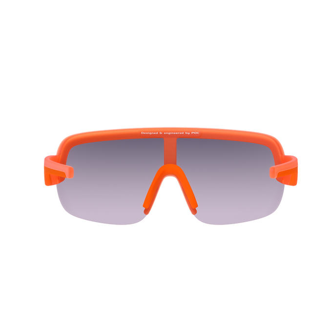 Sonnenbrille POC Aim Fluo. Orange Translucent/Clarity Road/Partly Sunny Gold