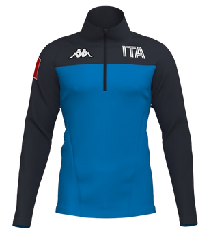 Bluza polarowa Kappa 6CENTO 687BK ITA Blue Brilliant/Blu - 2024/25