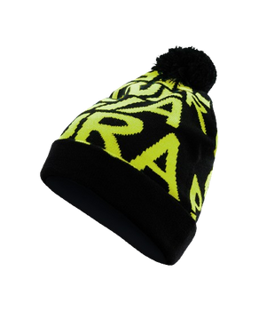 Czapka Energiapura Jacquard Black/Fluo Yellow - 2024/25