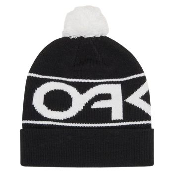 Czapka Oakley Factory Cuff Beanie Black/White Logo