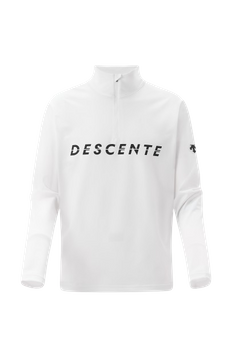 Golf Descente Chest Logo White - 2024/25