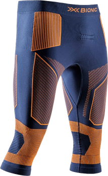 Kalesony X-Bionic Energy Accumulator Light Pants 3/4 Men Marine/Orange - 2024/25