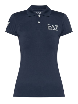 Koszulka Emporio Armani Woman Jersey Polo Navy Blue