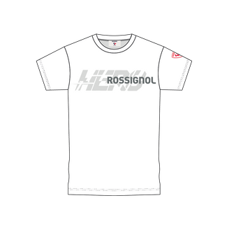 Koszulka Rossignol New Hero Graphic Tee White - 2024/25