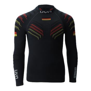 Koszulka termoaktywna UYN Natyon 3.0 Junior Germany UW Shirt LG SL Turtle Neck - 2024/25