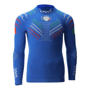 Koszulka termoaktywna UYN Natyon 3.0 Junior Italy UW Shirt LG SL Turtle Neck - 2024/25