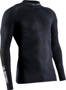 Koszulka termoaktywna X-bionic Energy Accumulator 4.0 Shirt Turtle Neck LG SL Men Opal Black/Arctic White - 2024/25