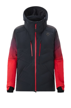 Kurtka Descente Hybrid Down Jacket Black Electric Red - 2024/25