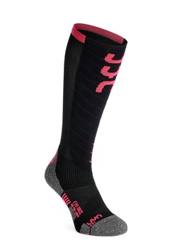 Skarpety narciarskie UYN Lady Ski Evo Race Black/Pink Paradise - 2022/23