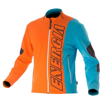 Softshell ENERGIAPURA Cortina Orange/Turquoise Junior