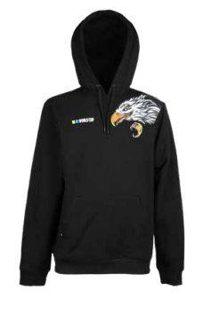 Bluza Level Worldcup Hoodie Black 2024/25