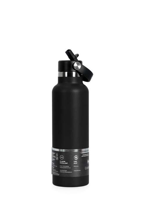 Butelka termiczna HYDRO FLASK 21 OZ Standard Flex Straw Cap Black