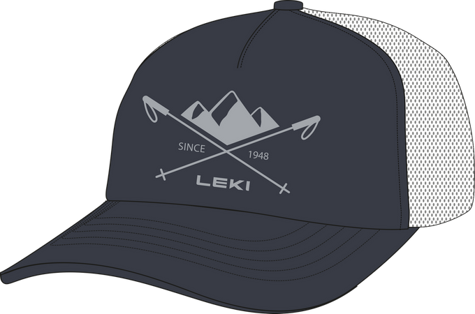 Czapka LEKI Outdoor Cap Ensign Blue/White/Arctic Ice 