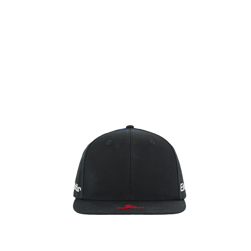 Czapka z daszkiem Eisbar Tino Cap Black/Medium Blue/White - 2023/24