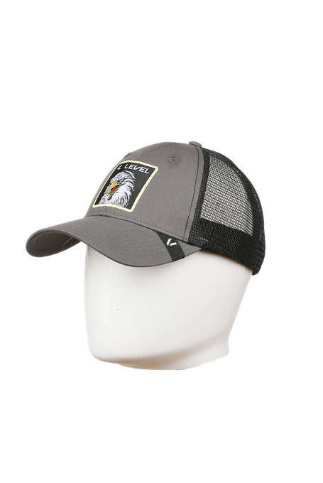 Czapka z daszkiem Level Cap Mesh Eagle Anthracite - 2023/24