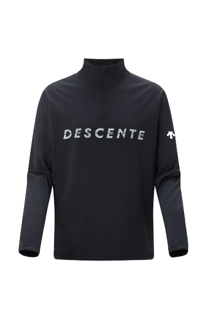 Golf Descente Chest Logo Black - 2024/25