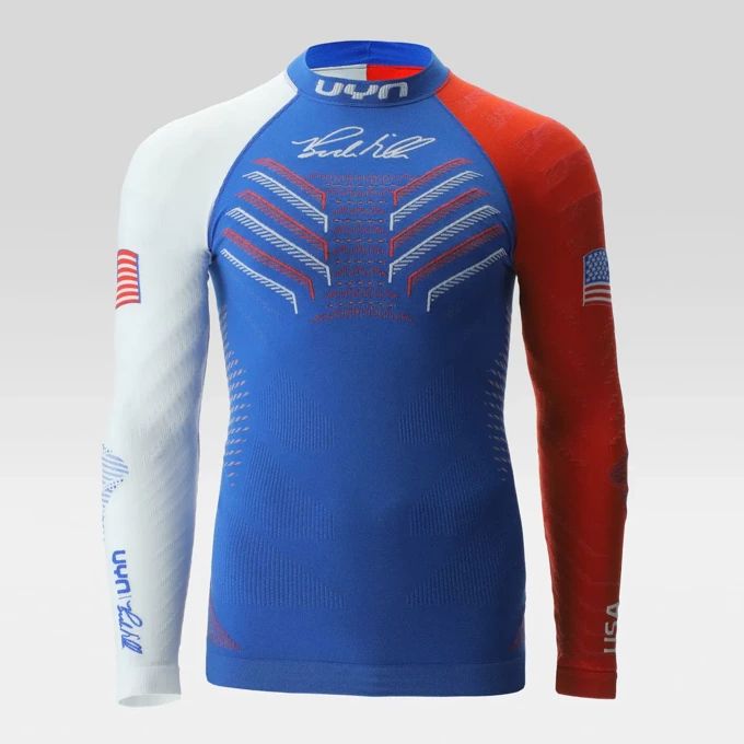 Koszulka termoaktywna UYN Natyon 3.0 USA Bode Miller UW Shirt LG SL Turtle Neck - 2024/25