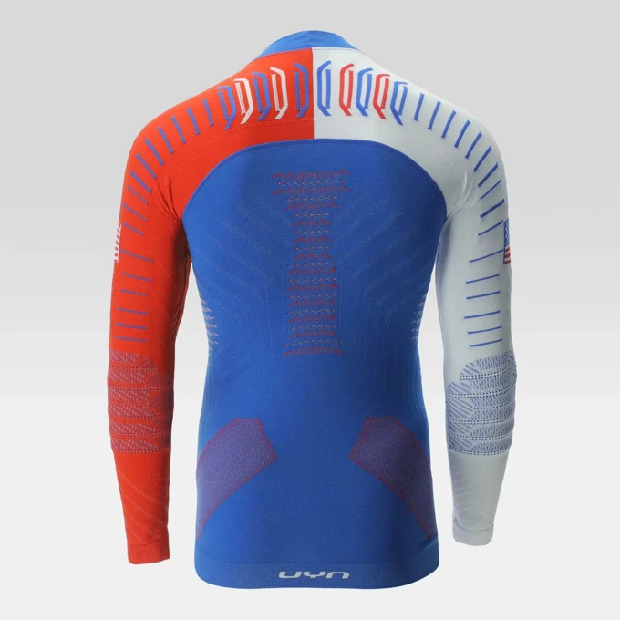 Koszulka termoaktywna UYN Natyon 3.0 USA Bode Miller UW Shirt LG SL Turtle Neck - 2024/25