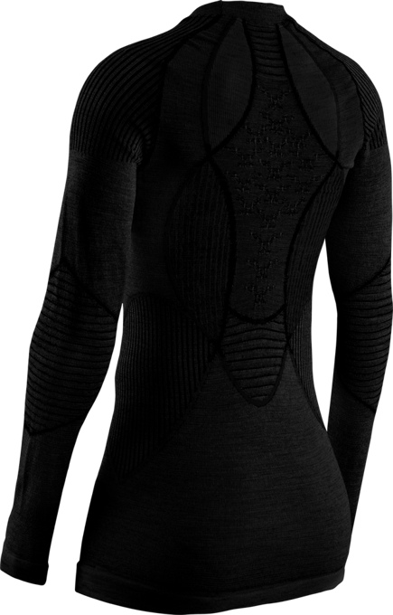 Koszulka termoaktywna X-Bionic Apani 4.0 Merino Shirt Round Neck LG SL Women Black - 2023/24