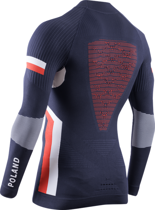 Koszulka termoaktywna X-Bionic Energy Accumulator 4.0 Patriot Shirt Turtle Neck LG SL Poland - 2023/24